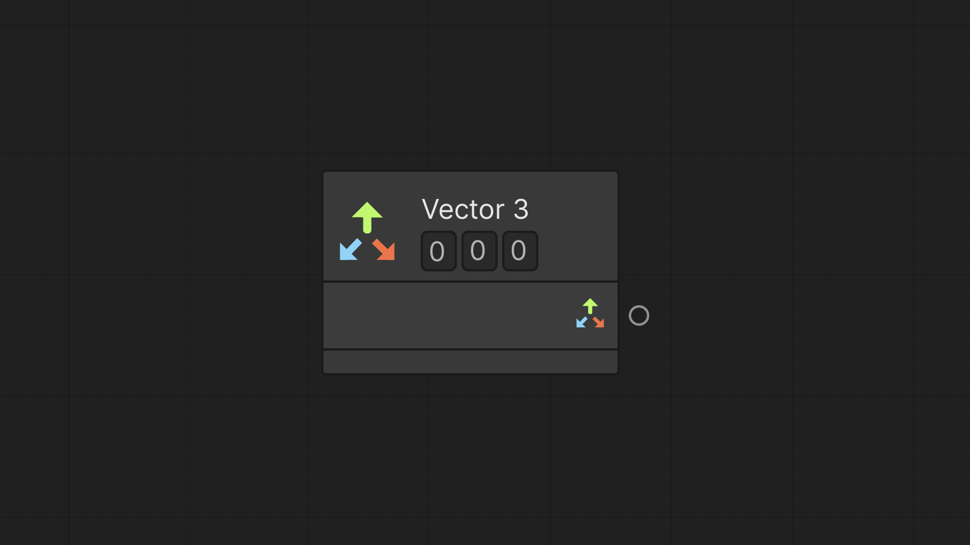Unity Visual Scripting – Vector 3 data type
