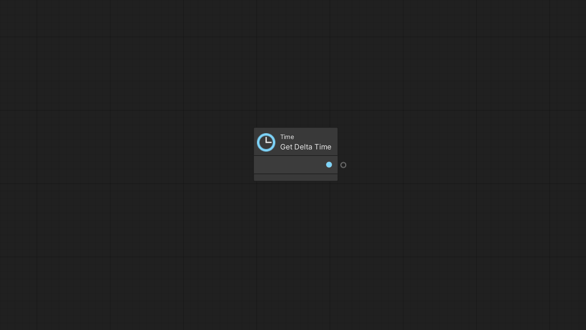 Unity Visual Scripting – Get Delta Time node